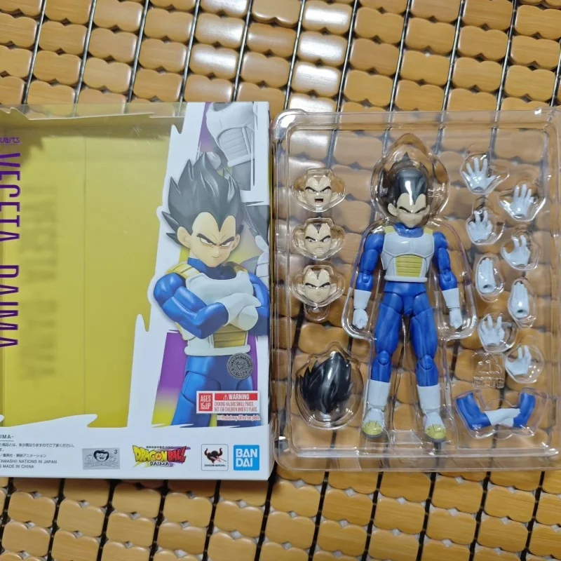 Bandai Original S.H.Figuarts Dragon Ball Vegeta figura de Anime Daima Pvc colección de figuras de acción KT estatua juguetes regalo de Navidad