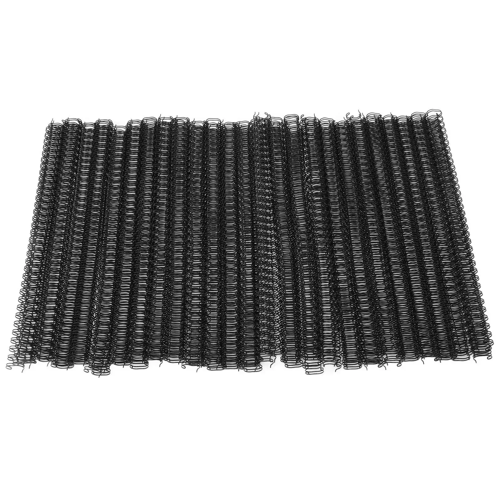 100pcs-double-loop-wire-binding-spine-60-sheet-capacity-3-1-pitch-34-loop-95mm-diameter-set-kit-for-a4-paper-black