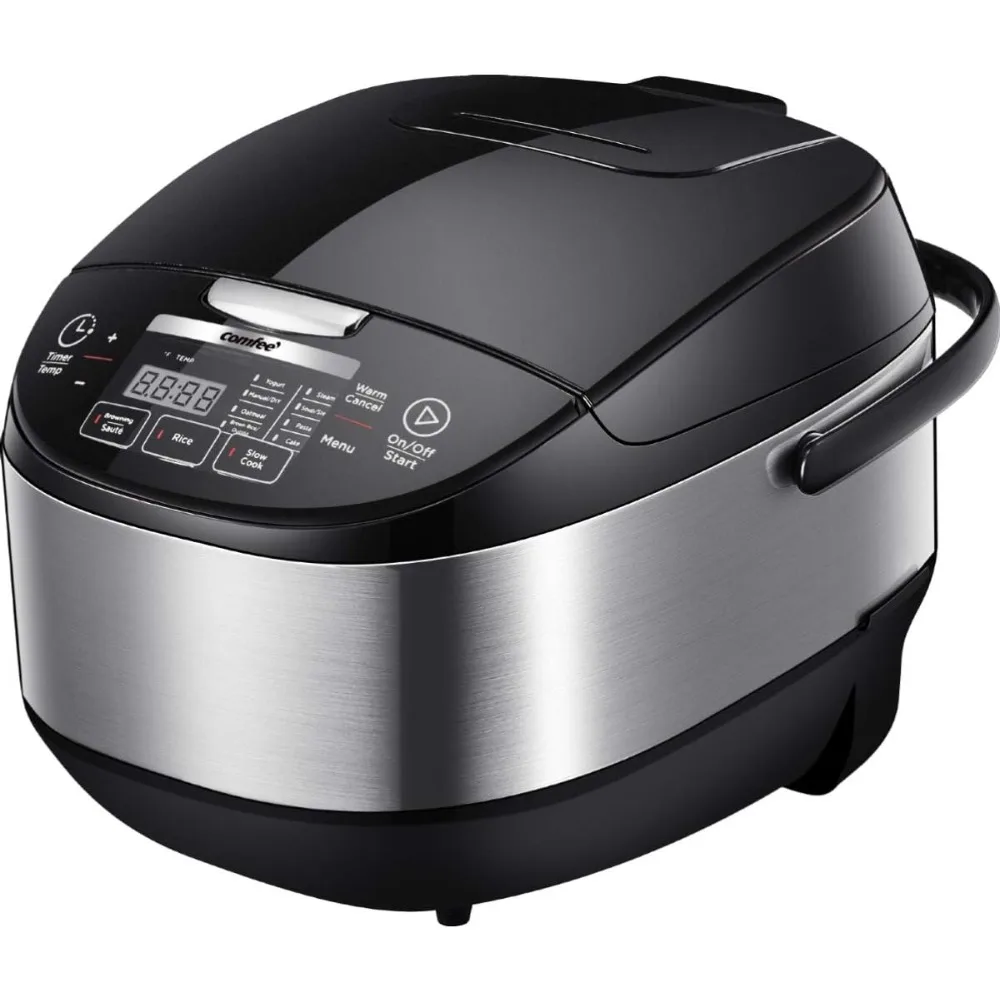 

Rice Cooker, Japanese Large Rice Cooker with Fuzzy Logic Technology, 11 Presets, 10 Cup Uncooked/20 Cup Cooked, Auto Keep Warm