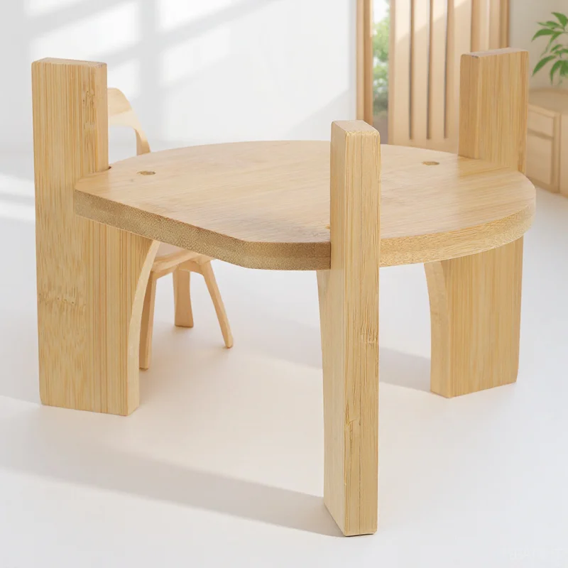 

Wedding Drinks Stand Bamboo Beverage Dispenser Holder Water Jug Base Glass Jar Rack Drink Server Christmas Decor