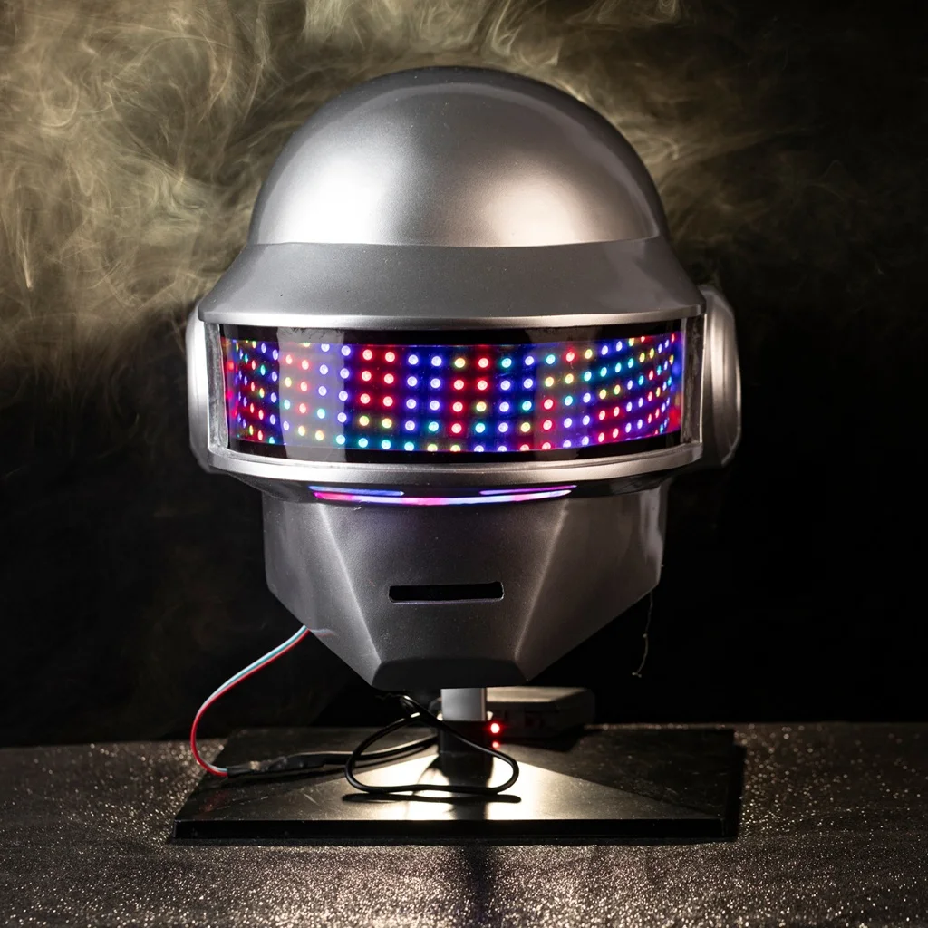 

Xcoser Daft Punk Helmet LED Lighted Thomas Bangalter Cosplay Mask Props Resin Replicas