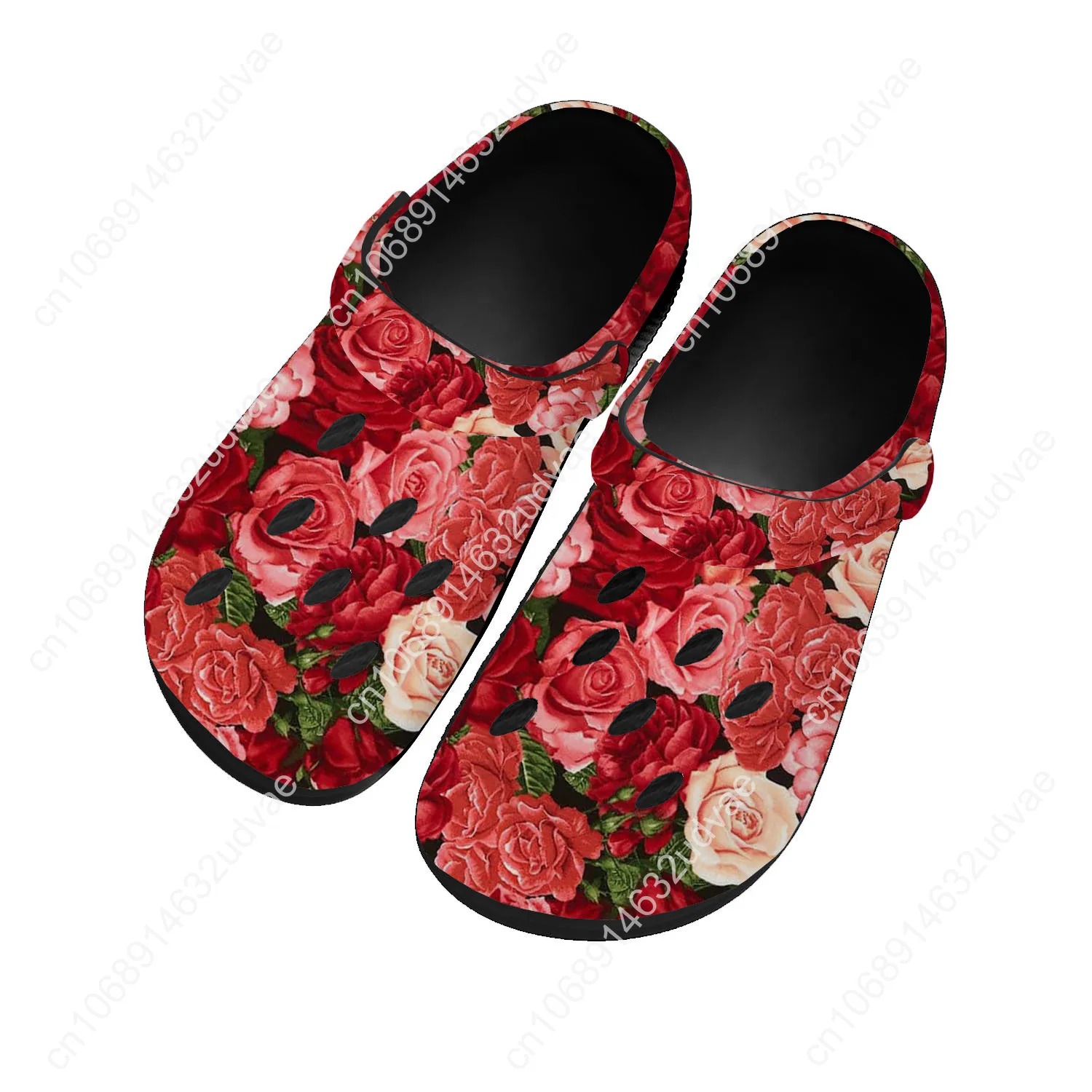 

Rose Sandals Women Teenager Home Fashion Water Shoe High Quality Garden Clog Breathable Summer Comfort Beach Hole Slippers