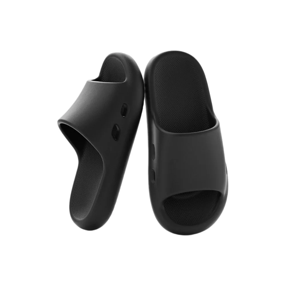 

Non-Slip Men Flat Bottom Slippers Thick Sole Breathable Men Slides Sandals EVA Simple EVA Hollow Out Shoes Outdoor Indoor