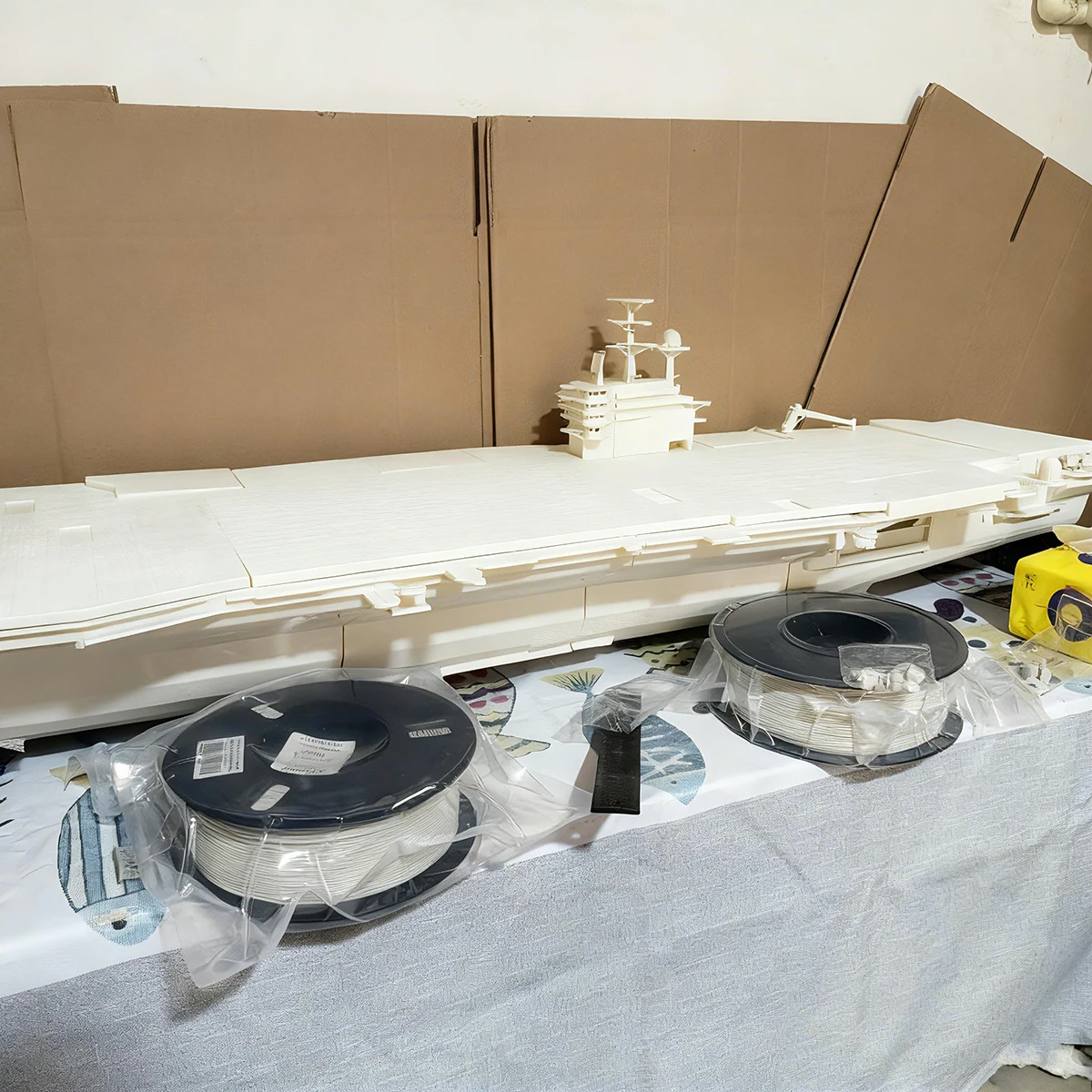 1/200 RC Ships166cm USS Ronald Reagan Aircraft Carrier Remote Control Boat Rich Detail RC Ships Model Kit Ship Toy Warship Model