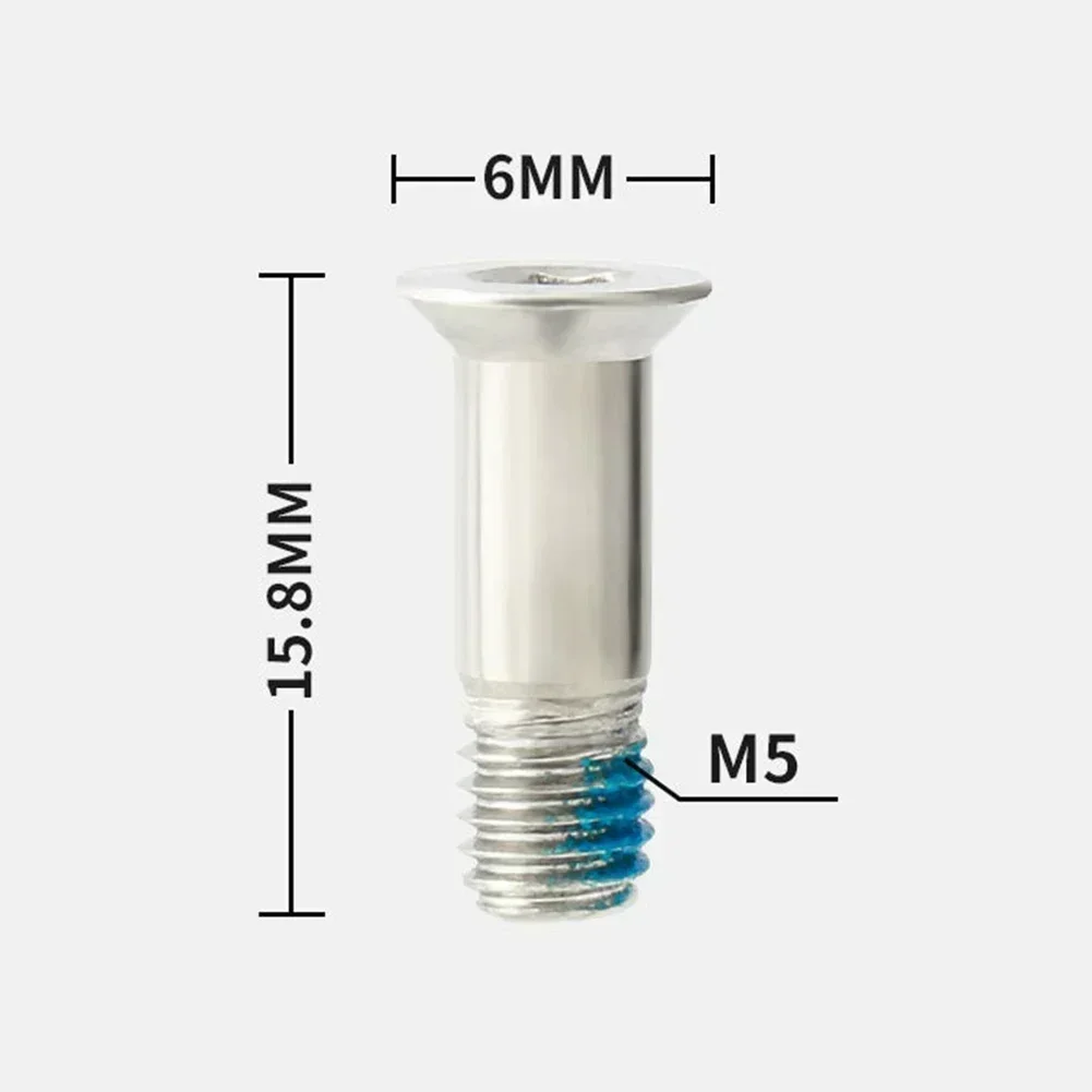 Rear Derailleur Wheel Pulley Screw Rear Derailleur Bolt Pack of 10 Stainless Steel M5 Screws for Bike Rear Dial Guide Wheel