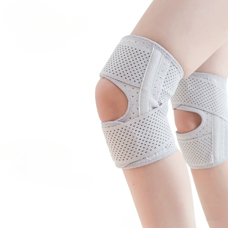 

Knee Brace with Side Stabilizers Relieve Meniscus Tear Knee Pain Arthritis Joint Pain Breathable Adjustable Knee Support