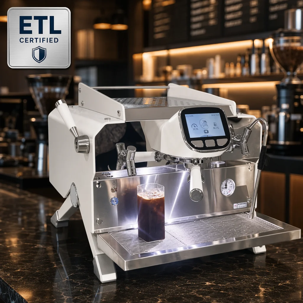 Professional Italy E61 Group Head Commercial Semi-Automatic Espresso Machine Copper Boiler 3500W  Control Rotary Pump