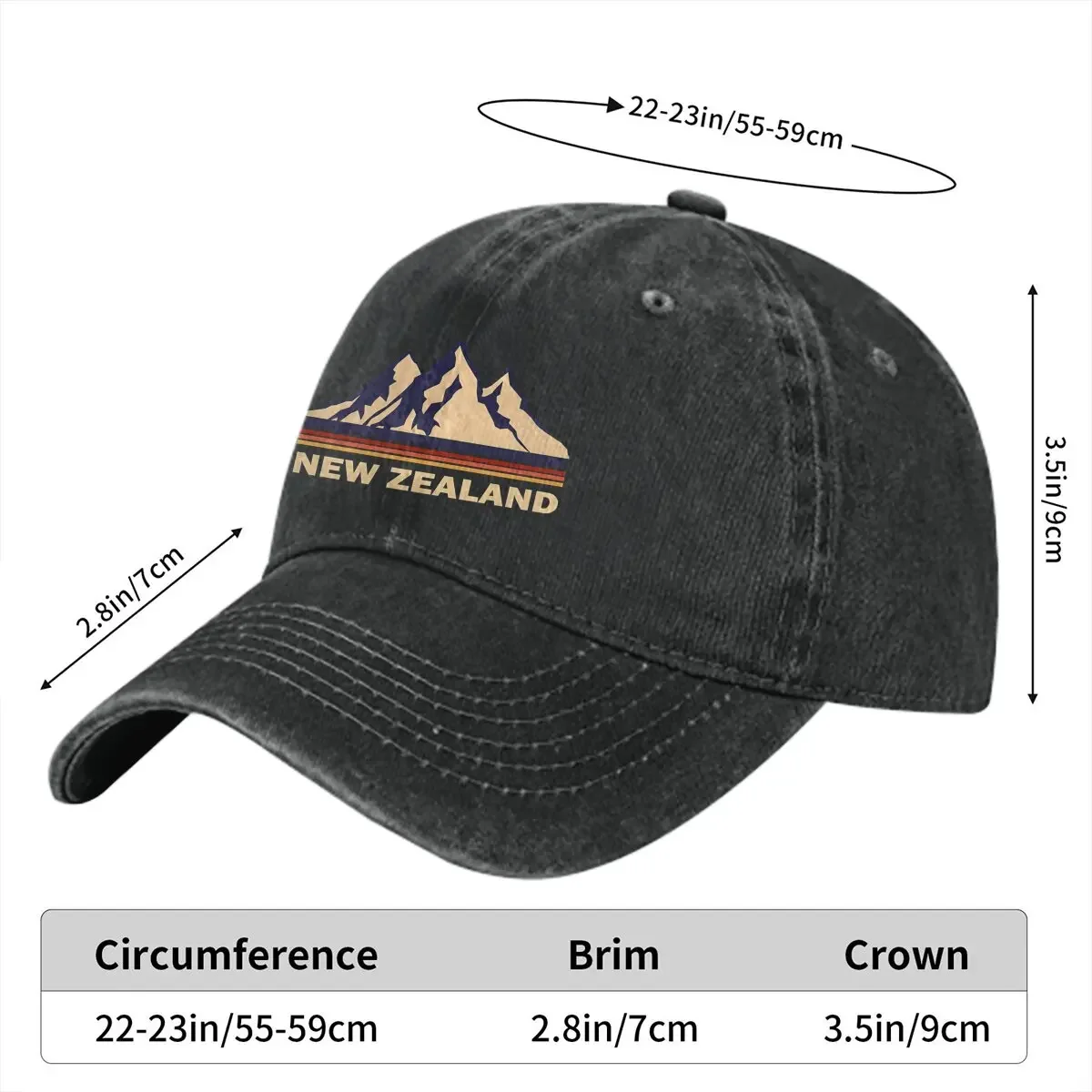 Summer Cap Sun Visor New Zealand Hip Hop Caps Mountain Climber Cowboy Hat Peaked Trucker Dad Hats