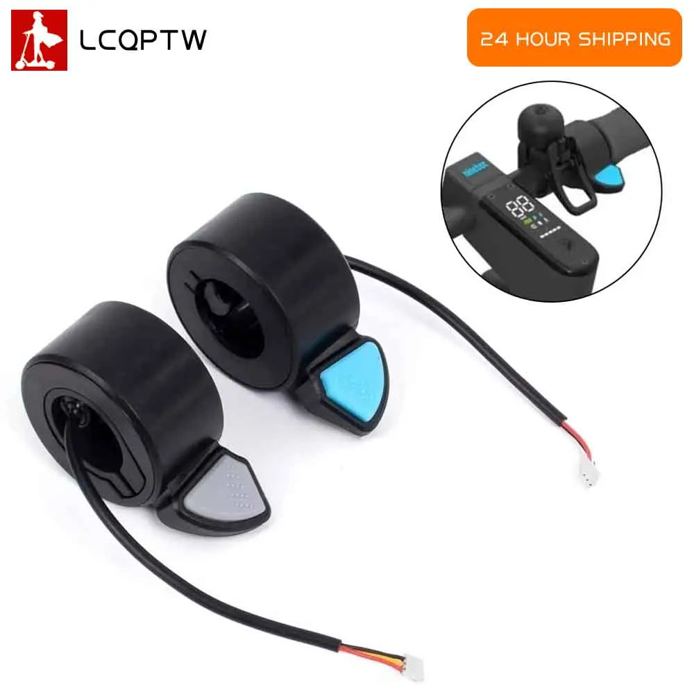 

E-Scooter Accelerator Throttle Speed Dial Thumb Finger Brake Set for Ninebot MAX G30D Scooter Accelerator Trigger Shifter Parts