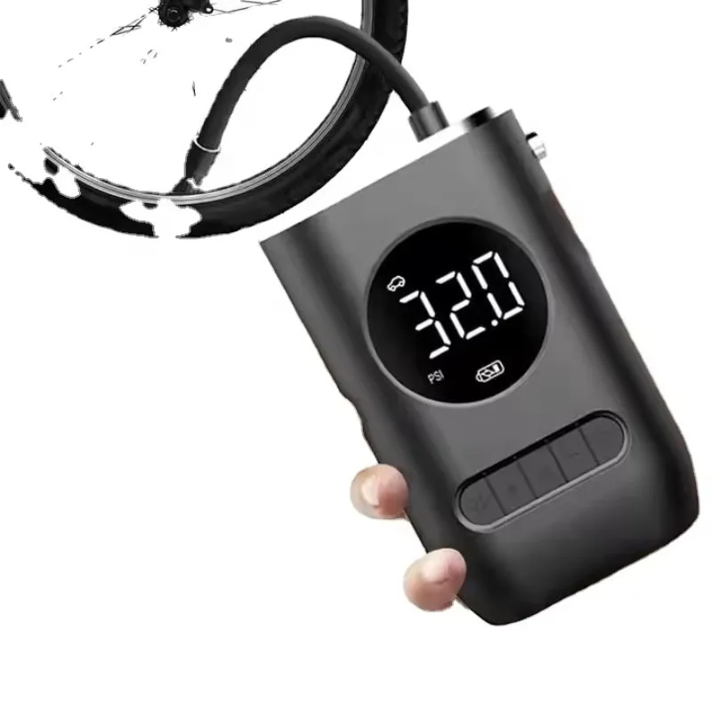 

SXLL Mini Portable Tire Inflator Wireless Smart Air Pump Compressor for Car Bicycle Motorcycle Basketball with Automatic Tire In