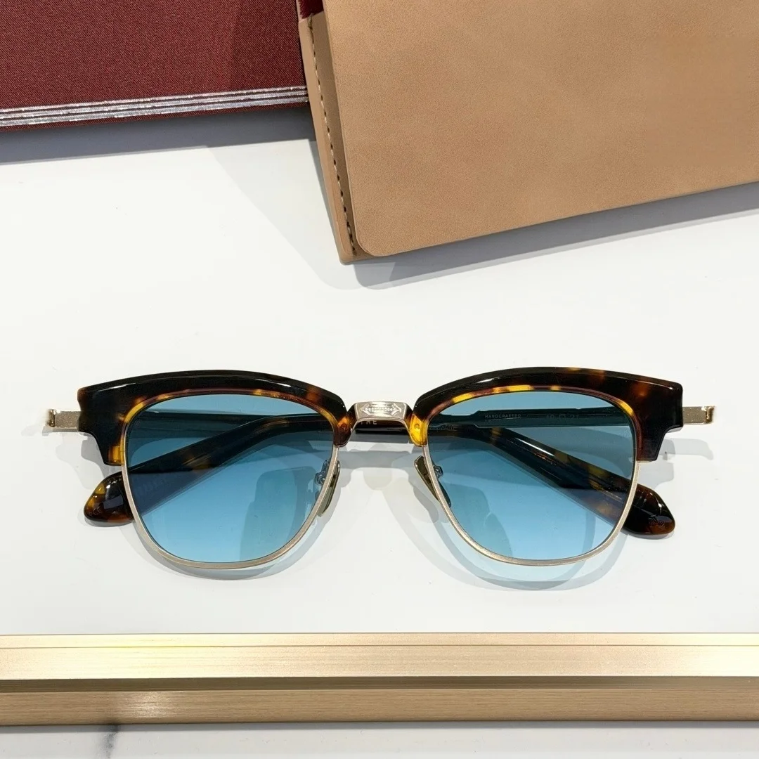 

JMM SARTRE Rectangle Alloy Luxury Designer Sunglass Woman Fashion Lunette De Soleil Homme High Brand Men's Sunglasses