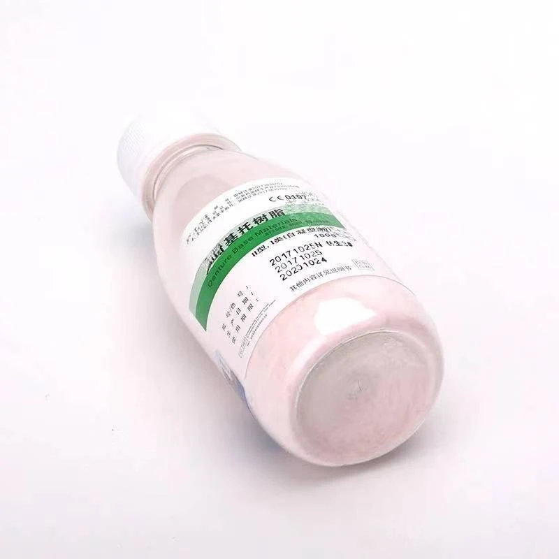 Dental Materials Bionic Self-setting Tooth Support Powder Denture Based Resin Self-setting Powder Perfect Fit Durable