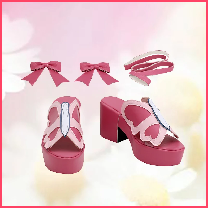 Fluttershy – chaussures de Cosplay pour femmes, bottes de carnaval d'halloween poney pour petites filles, sur mesure