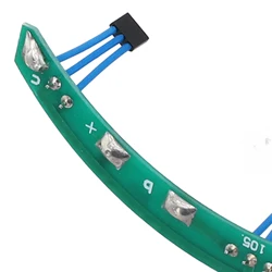 Módulo de Motor Hall Sensor Board, accesorios de reparación de estudio de repuesto e-scooter, fácil instalación, rueda delantera exquisita, ligera