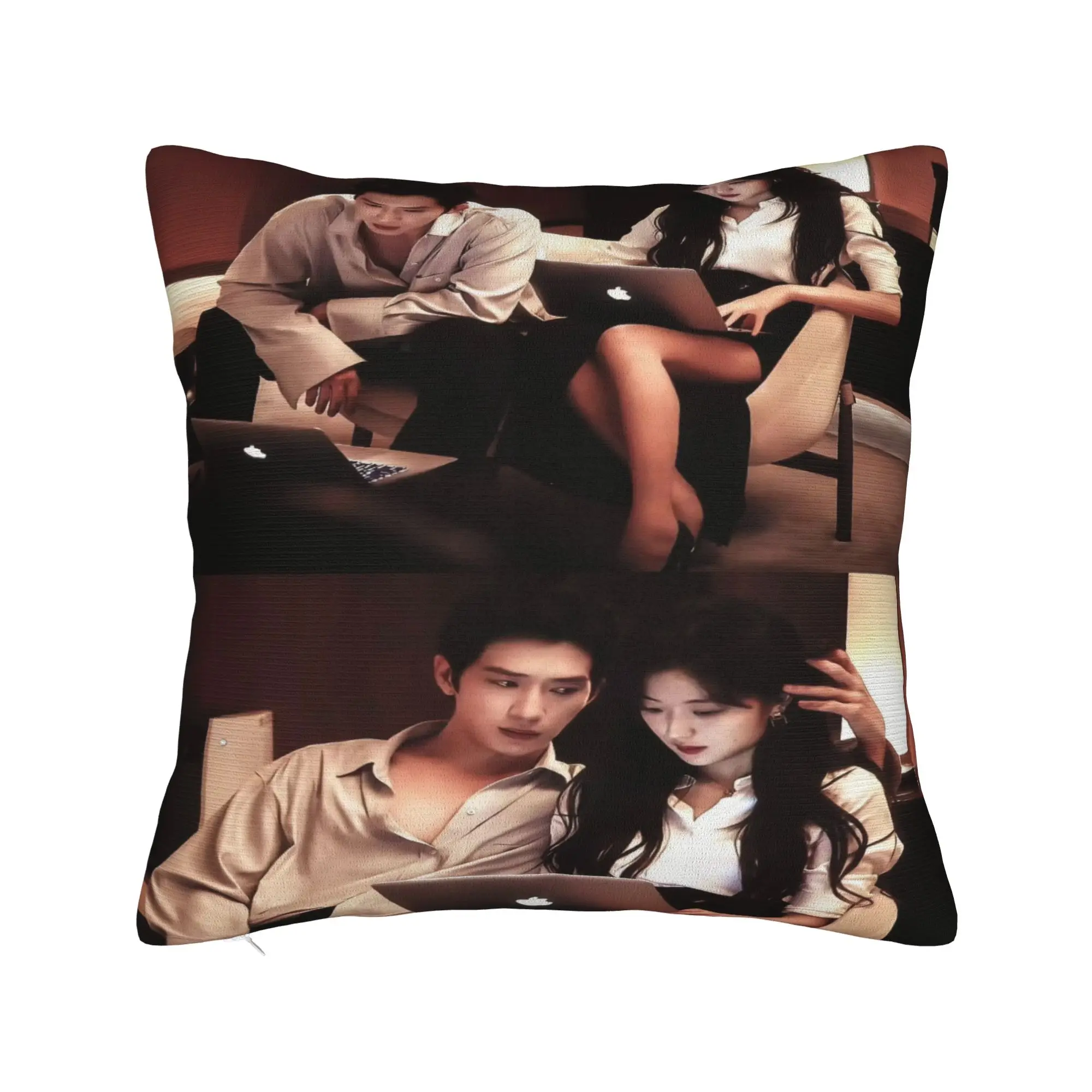 The Early Spring Luke Pillow Case  Retro Trendy Pillow Cover Comfy Pillowcases For Sofa Home Decor