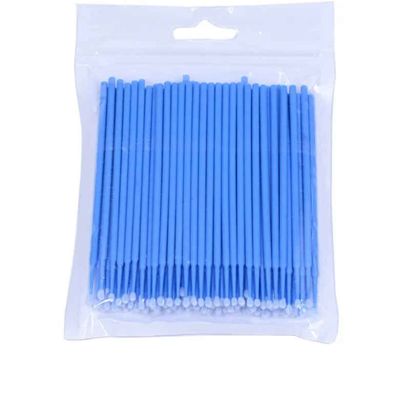 100Pcs Car Touch Up Paint Micro Mini Brushes Large Small Tips 1mm 2mm Micro Applicator Tool Car Repair Paint Detailing Brush