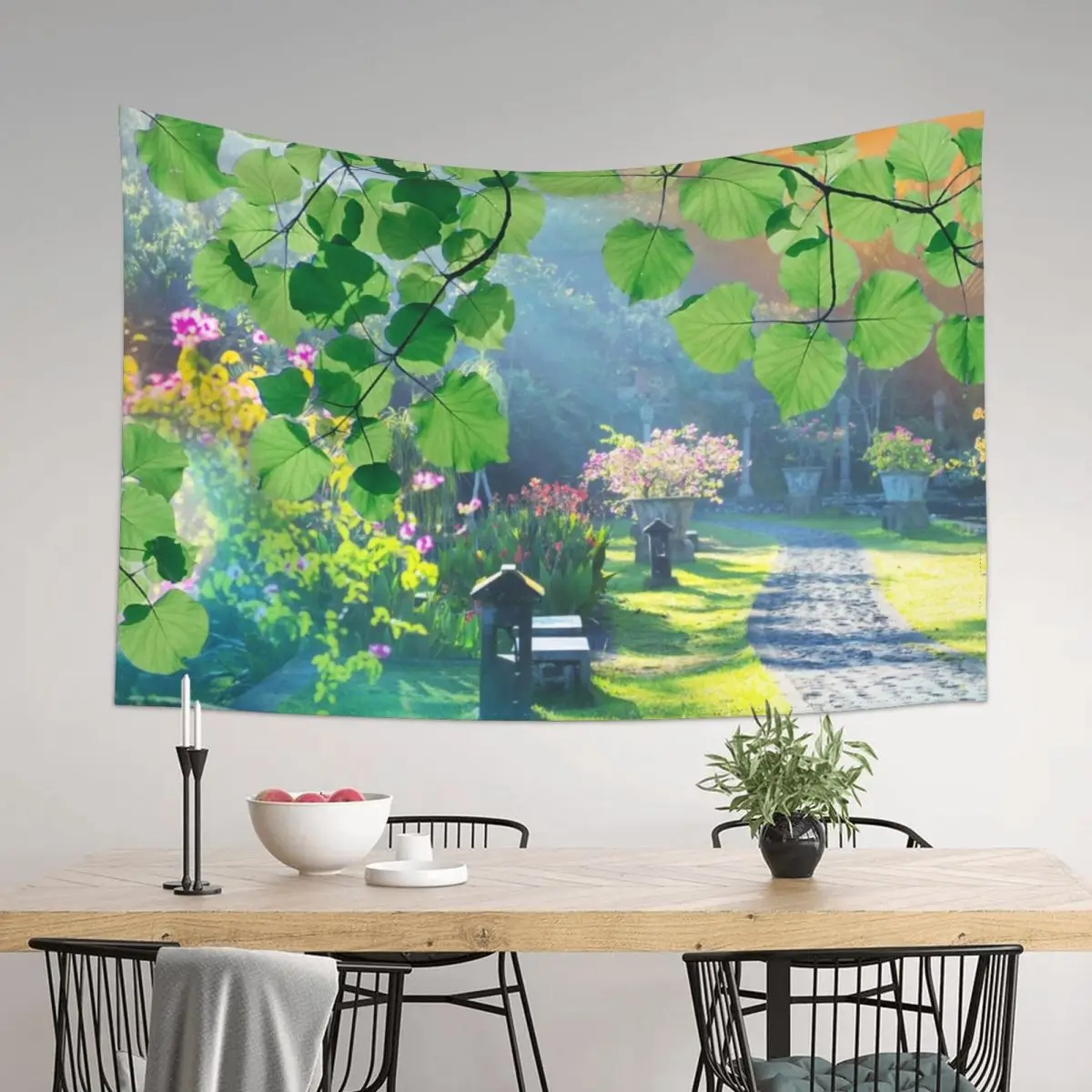 

Fairytale Garden Tapestry Hanging Wall Room Decor Decor For Room Tapestry