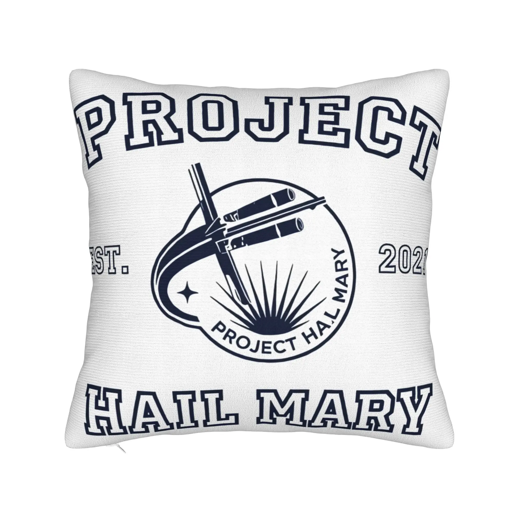 Mission Patch Project Hail Mary Pillowcases  Morden Pillow Case For Living Room Chair Comfy Pillow Cover