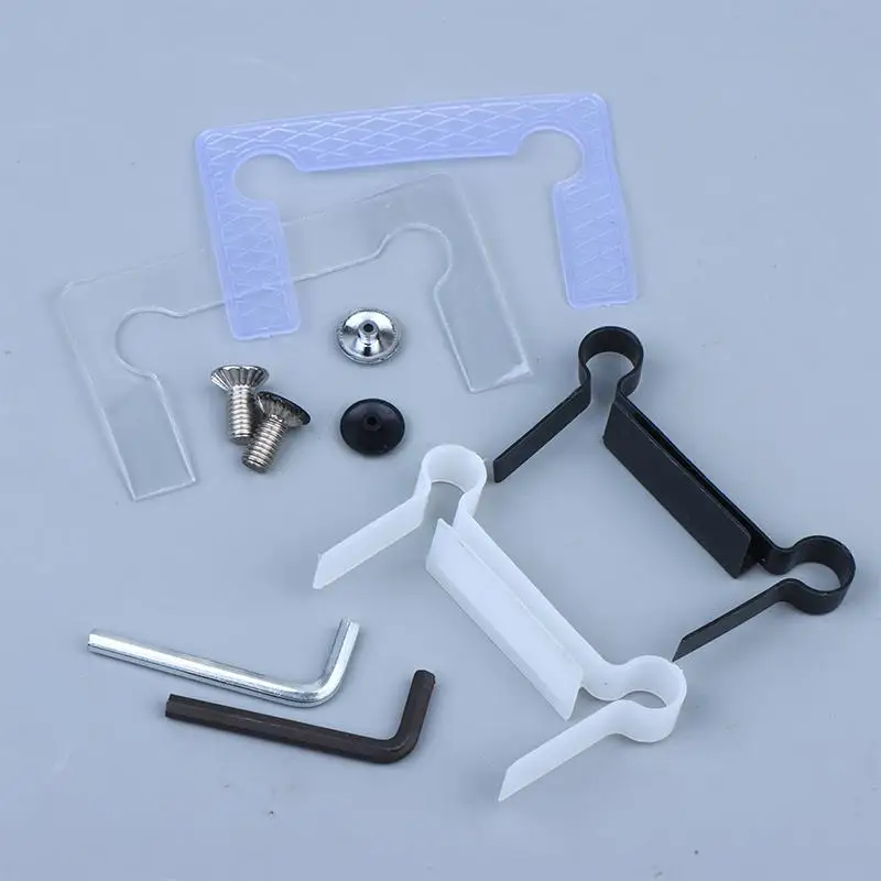 Glass Door Bathroom Clip Accessories Shower Room Frameless Glass Door Hinge Gasket Rubber Pad Decorative Cover
