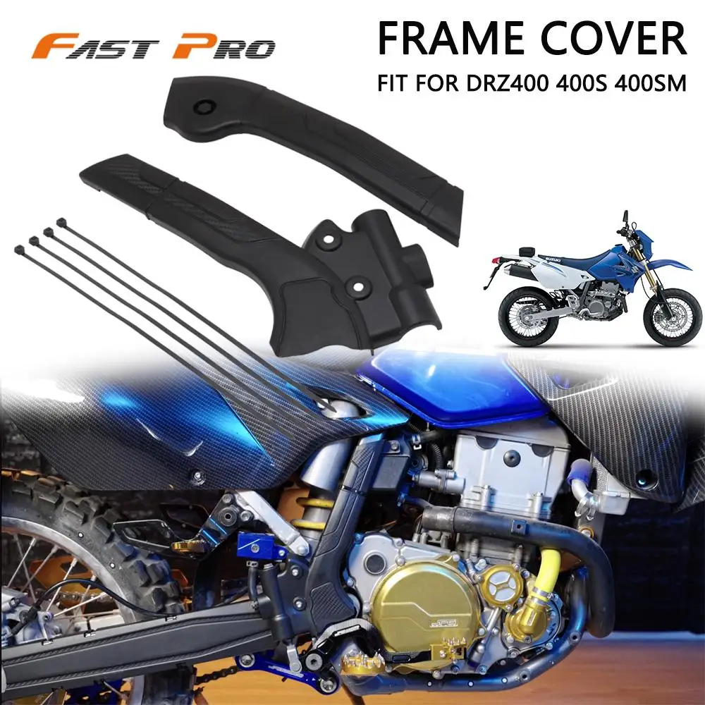 

Motorcycle Accessories Frame Guard Cover Protector For Suzuki DRZ400 DRZ400S DRZ400SM DRZ 400 400S 400SM Dirt Pit Bike
