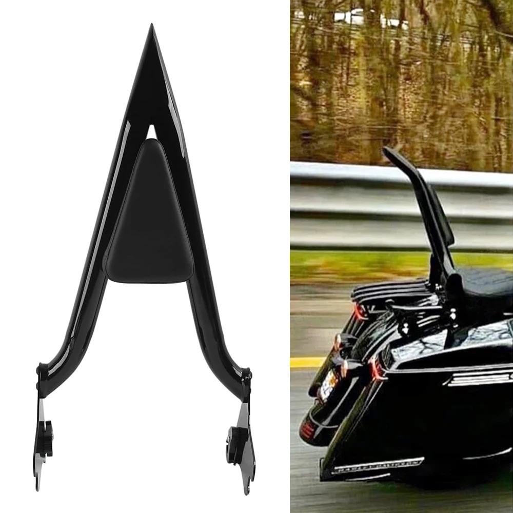 

Съемная задняя накладка высотой 22 дюйма для Harley Touring CVO Road King Electra Glide 1997-2008, пассажирская спинка мотоцикла