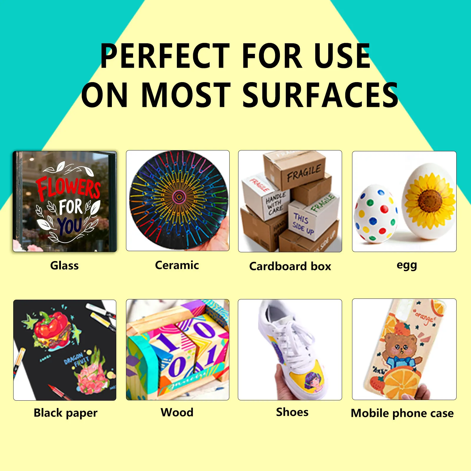 360 Colors boot Acrylic soft tips Marker Paint Pens 240 Set portable bag Brush Pen Paint Stone Rock Canvas Art Marking Guangna