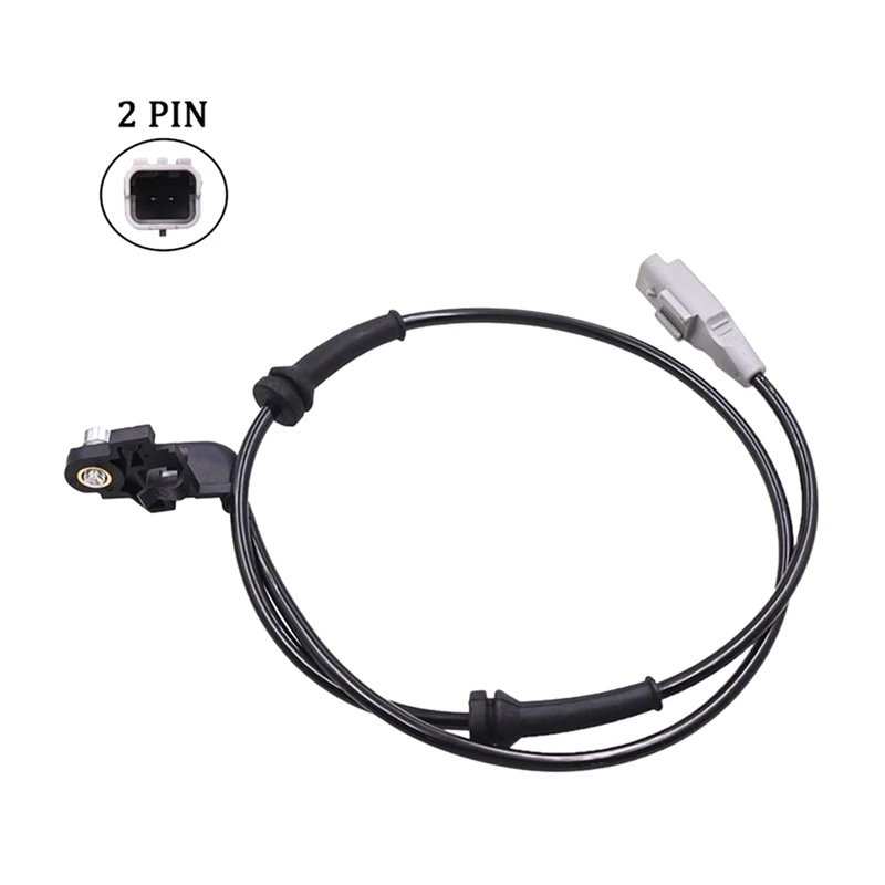 2 Pcs ABS Wheel Speed Sensor 9661974980 For PEUGEOT 307 3A/C Break 3E CC 3B 307 For CITROEN C4 4545F6