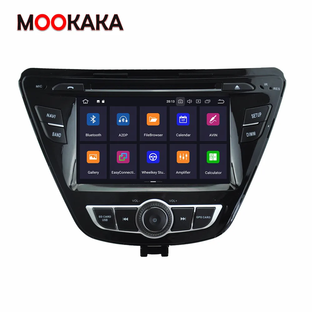 For HYUNDAI ELANTRA 2014 Car Radio Automotive Multimedia Player Android 13 GPS Navigation Stereo Auto Carplay Video Recorder
