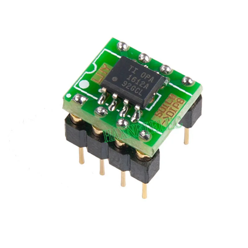 OPA1612AID SOP8 To DIP8 Dual OP Amp Audio Operational Amplifier Conversion Board IC Converter Adapter Adaptor