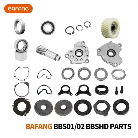 Bafang 미드 드라이브 BBS01/02 BBSHD 부품 나일론 기어 피니언 클러치 가스켓 오일 씰