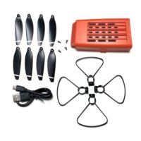 LYZRC L900Pro L900 PRO RC Drone Quadcopter Batteries USB Charger Wire Propellers Blades Wings Guard Spare Parts Kit