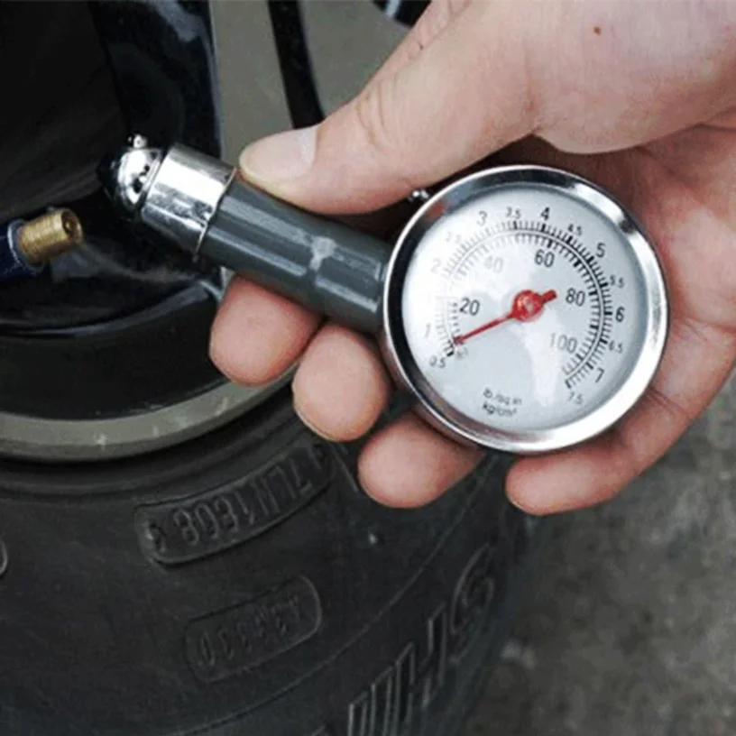 عالية الدقة سيارة قياس ضغط الإطارات المانومتر الطلب الصغير السيارات ضغط الهواء متر فاحص أداة إصلاح تشخيص السيارة