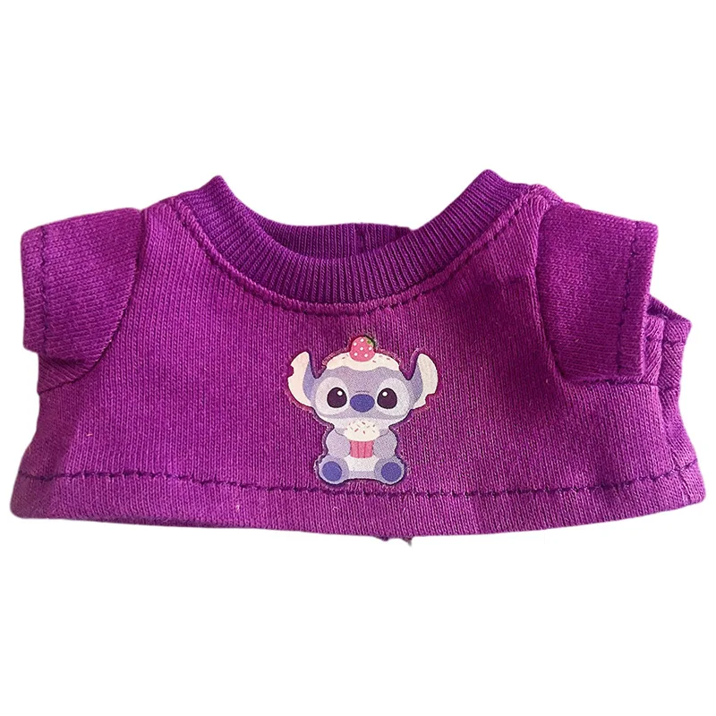 Mini tenues de poupée en peluche mignonnes de 15cm/17cm, vêtements de poupée Labubu, vêtements de poupée en coton colorés, accessoires de fête assis
