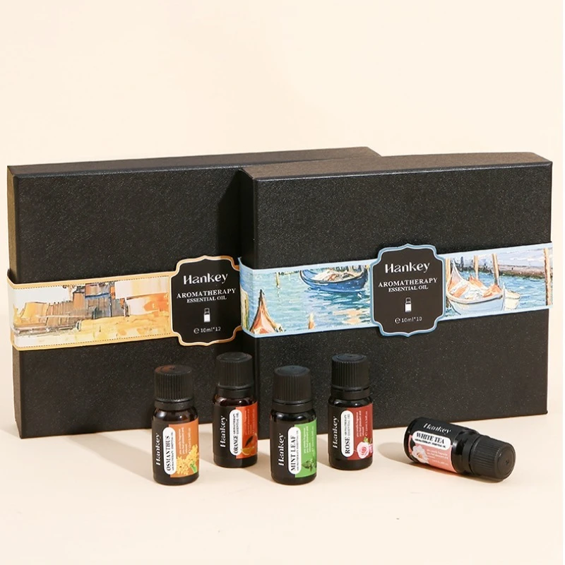 Premium Water‑Soluble Aromatherapy Reed Diffuser Oil Set, Multi‑Size Kit 3/5/6/10/12 Bottles, Lavender Lemon Mint Home Fragrance