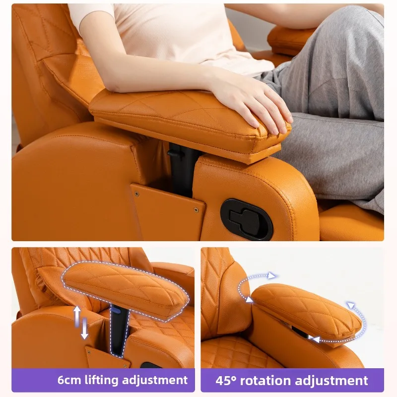 Breathable Long Sitting Gaming Chair Ergonomic Home Office Internet Cafe Armrests Recliner Furniture Sofa Armchair - view 4