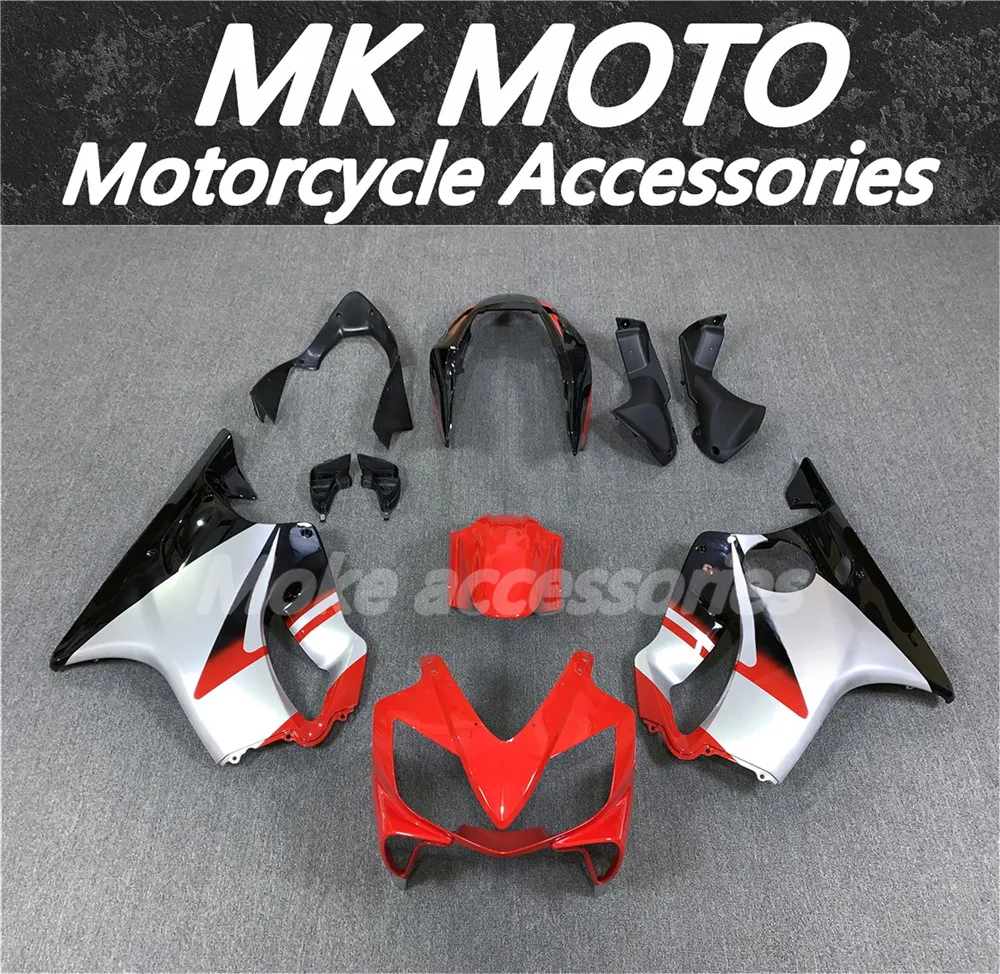 Motorcycle Fairings Kit Fit For Cbr600f F4i 2004 2005 2006 Bodywork Set High Quality Abs Injection Black Red Silver