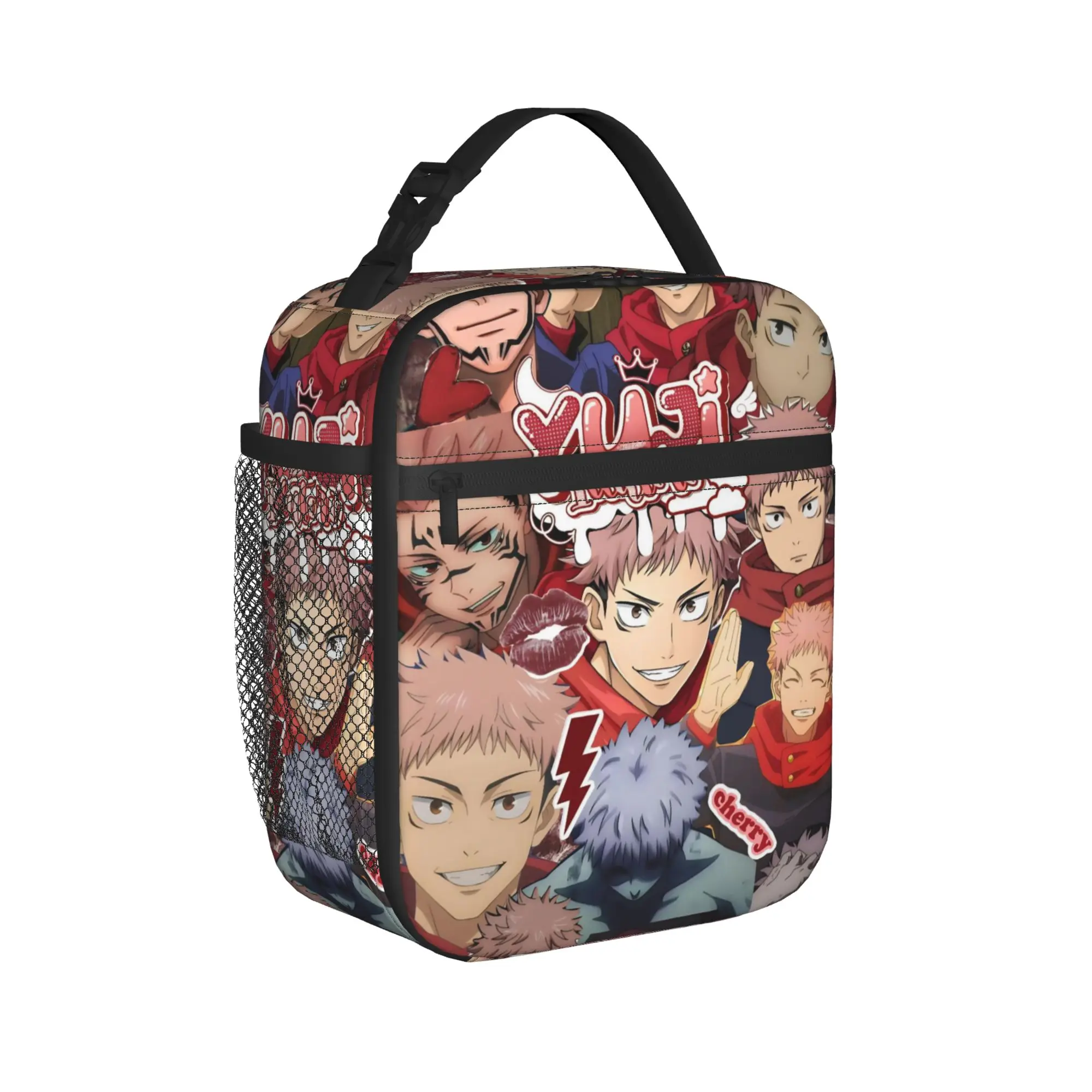 Lunch Boxes Itadori Yuji  Merch  JJK Anime  Storage Food Box New Arrival Cooler Thermal Bento Box For School