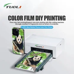 TUOLI TL-SP Mini stampante a colori HD connessione diretta WiFi fai da te foglio adesivo per stampa di pellicole posteriori per telefono cellulare portatile Nuovo