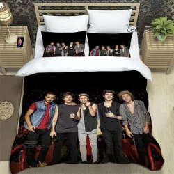 3D O-ONE band Direction Bedding Sets exquisite bed supplies set duvet cover bed comforter set bedding set luxury birthday gift