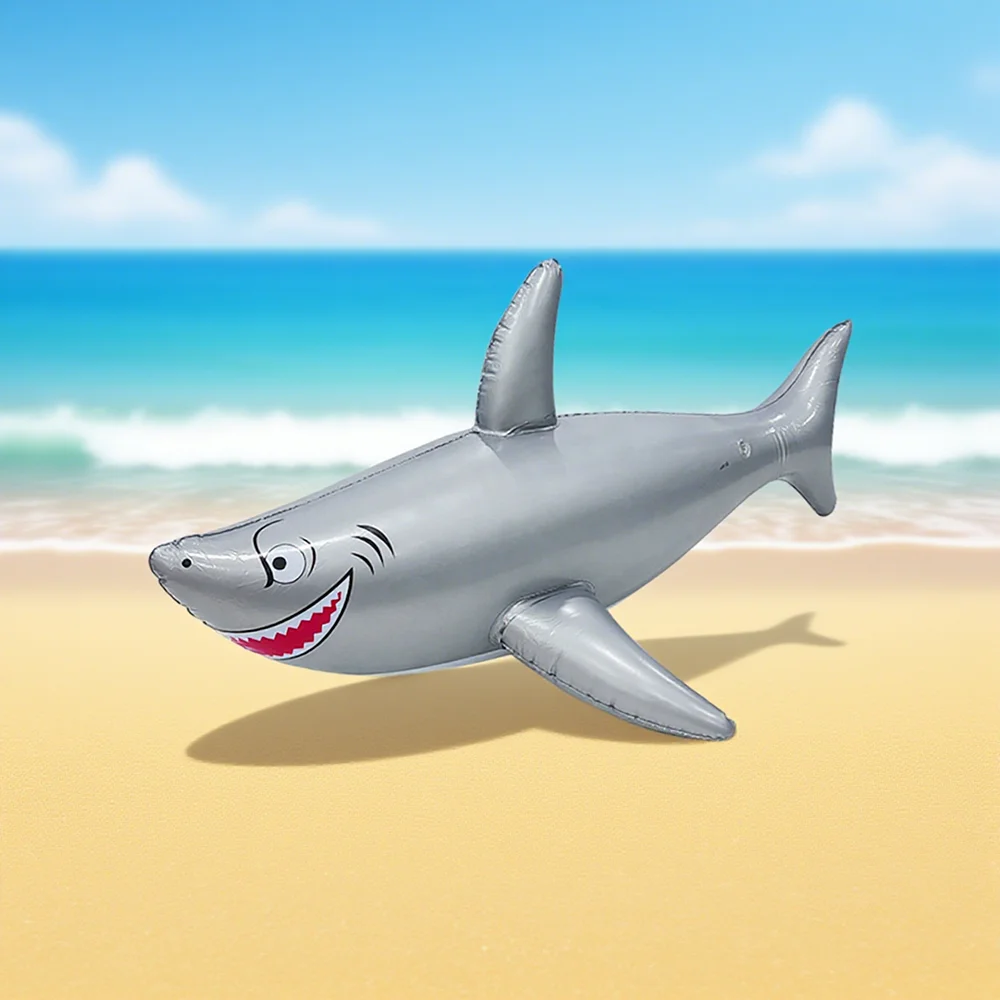 1つの新製品PVC製インフレータブルグレーシャークプールパーティーウォーターアニマルトイコスプレステージパフォーマンスプロップ海洋生物モデル
