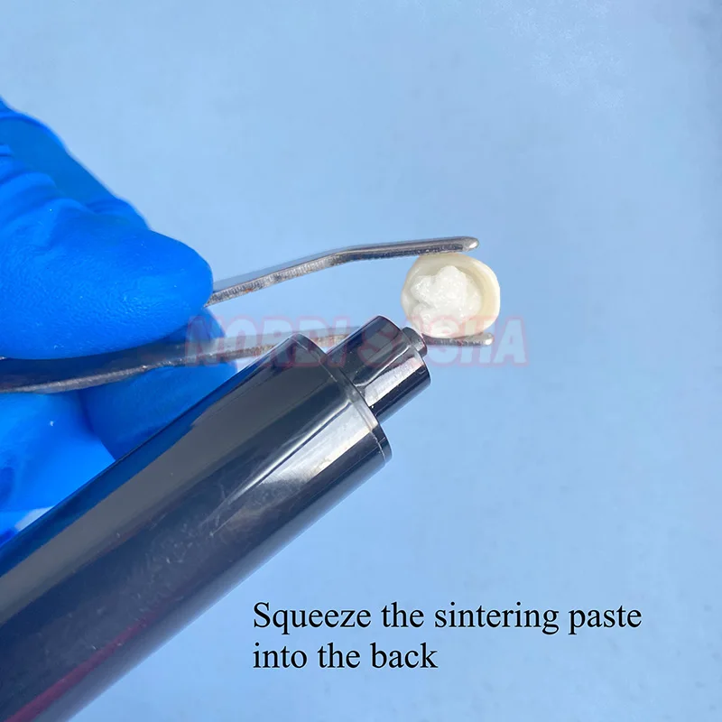 

14g/Syringe Dental Firing Sintering Paste Professional Ceramic Veneer Crown Bridge Restoration Material for Dental Lab Furnaces