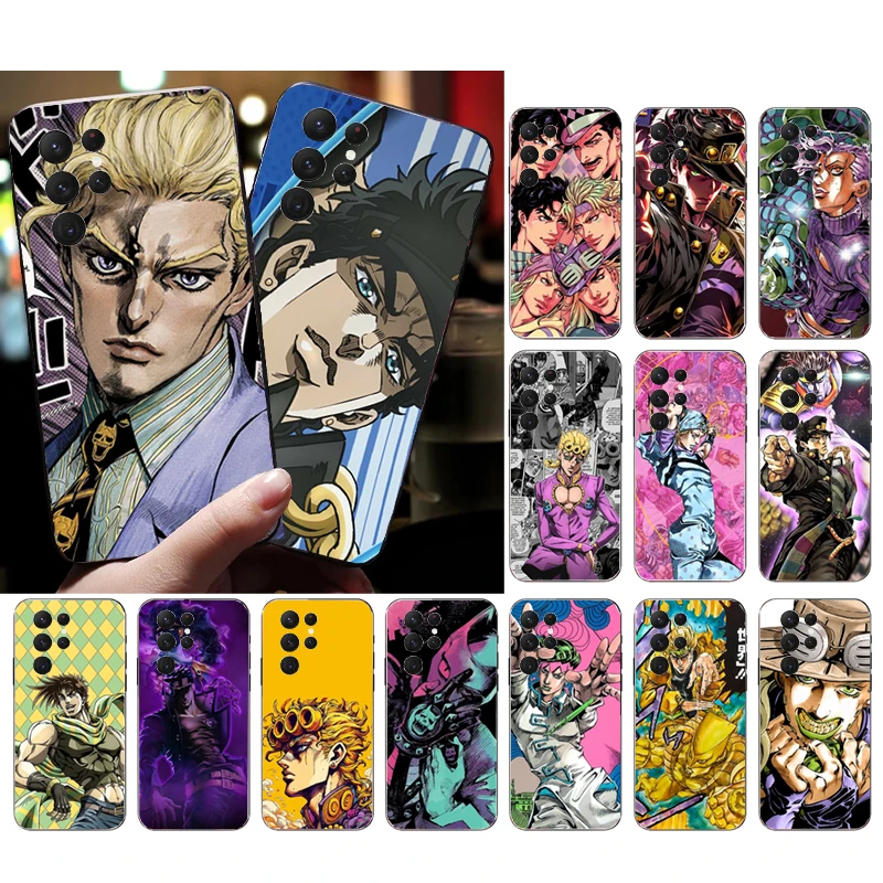 

Jotaro Anime jojo's bizarre adventure PhoneCase For Samsung Galaxy S25 S24 S23 S22 S21 Ultra S24 S23 S22 S21 S25 Plus S24 S20 FE