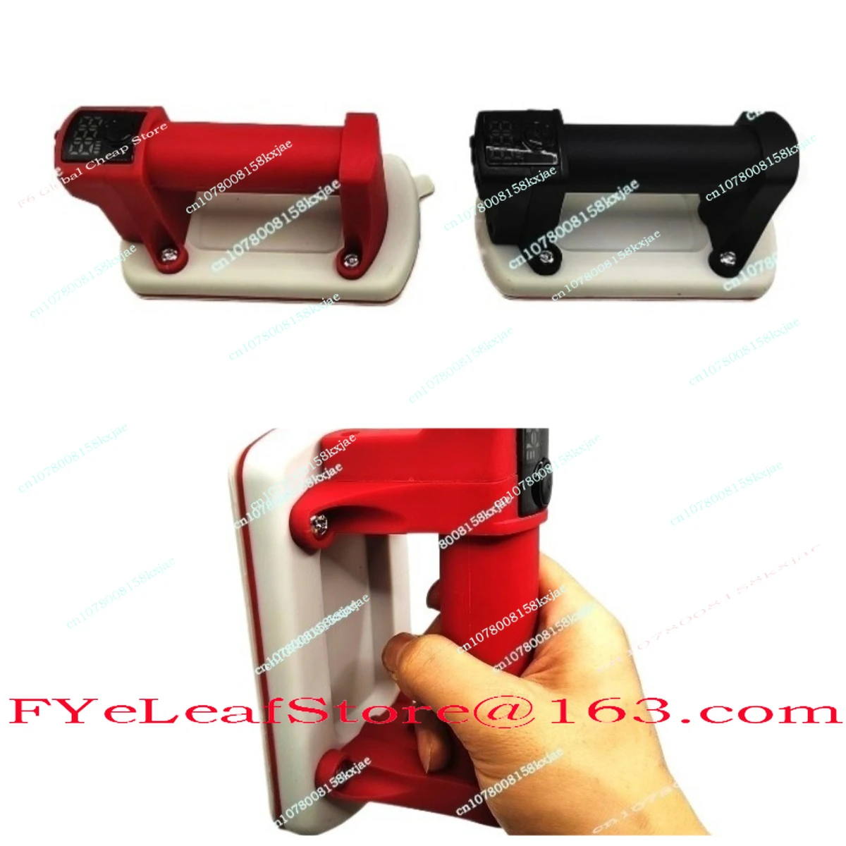 

One-click Start Vacuum Air Pump Handling Tool 90kg Suction Digital Display High-power Electric Suction Cup