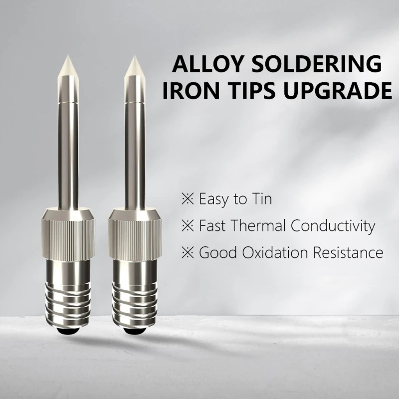 Professional USB Soldering Iron Tips, 3Size, Steel Constructions Welding Tips Easy to Carry, for Electronics Dropship