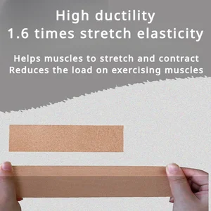 Dwaterproof water sports kilosology tape stickers bandage bandage muscle recovery protective straws relief from pain gymnasium 8 Main sales gym equipment for home - №3