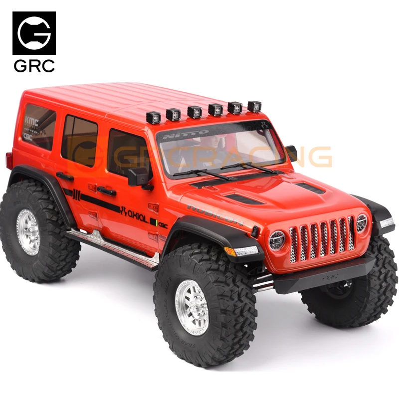 Grc 1/10 Simulation Klettern Auto Scheinwerfer Stoßstange Off-road Platz Suchscheinwerfer Scheinwerfer Scx10 G157c