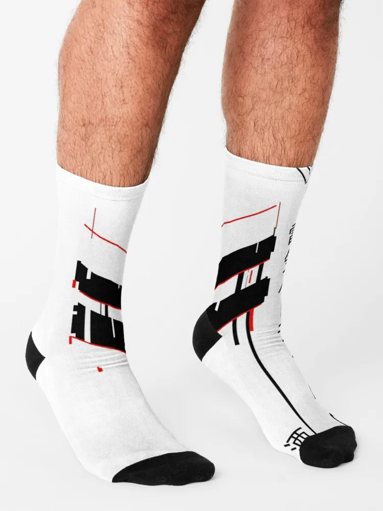 Calcetines eléctricos de fiesta para hombre, medias de regalo, Techwear