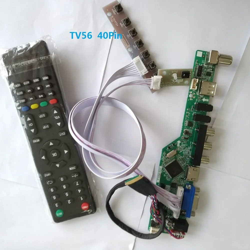 kit for LP156WH3-TLA3/LP156WH3-TLC3 remote VGA 40pin LVDS 15.6