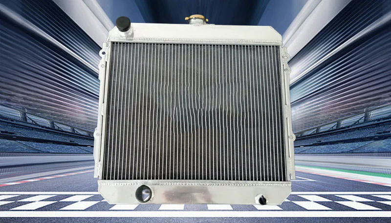 3 ROW Aluminum RADIATOR For TOYOTA HILUX PICKUP LN30/LN40/LN46/RN46 2.2L DIESEL/2.0L GAS 78-88 1978 1979 1980 1981 1982 1983 84