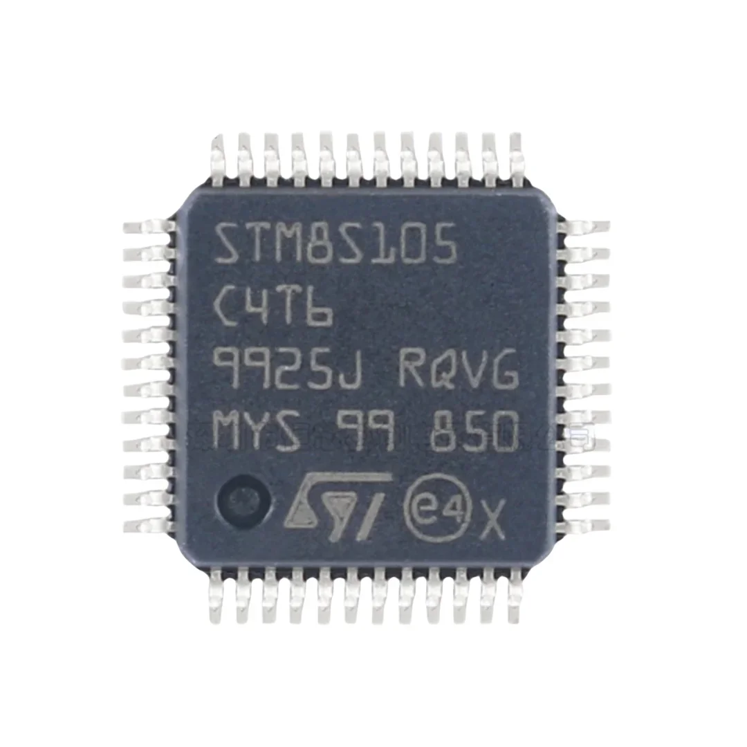 

Оригинальные оригинальные товары STM8S105C4T6 LQFP-48 16 МГц/16 КБ Flash/8-битный микроконтроллер MCU Совершенно новый